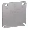 Pass & Seymour Slater 4 in. Plastic Square Box Cover, Gray by Legrand -Legrand Sales legrand covers 4sbc 64 1000