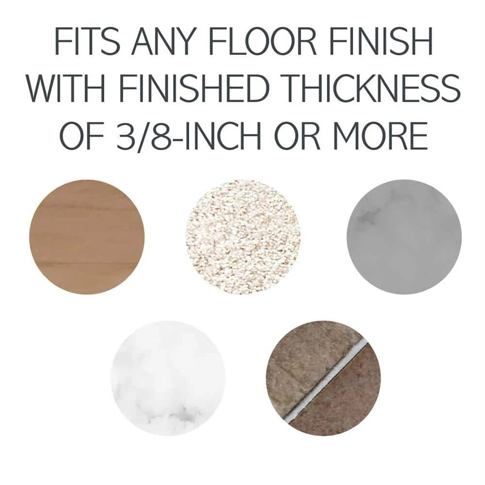 Pass & Seymour Slater 1 Gang Round Low Profile Floor Box Cover for Minimum 3/8-in. Hardwood Floors, Brass by Legrand 8 Pass & Seymour Slater 1 Gang Round Low Profile Floor Box Cover for Minimum 3/8-in. Hardwood Floors, Brass by Legrand - Image 6