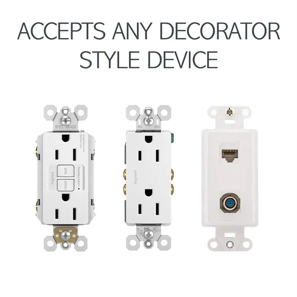 Pass & Seymour Slater 1 Gang Round Low Profile Floor Box Cover for Minimum 3/8-in. Hardwood Floors, Brass by Legrand 6 Pass & Seymour Slater 1 Gang Round Low Profile Floor Box Cover for Minimum 3/8-in. Hardwood Floors, Brass by Legrand - Image 4