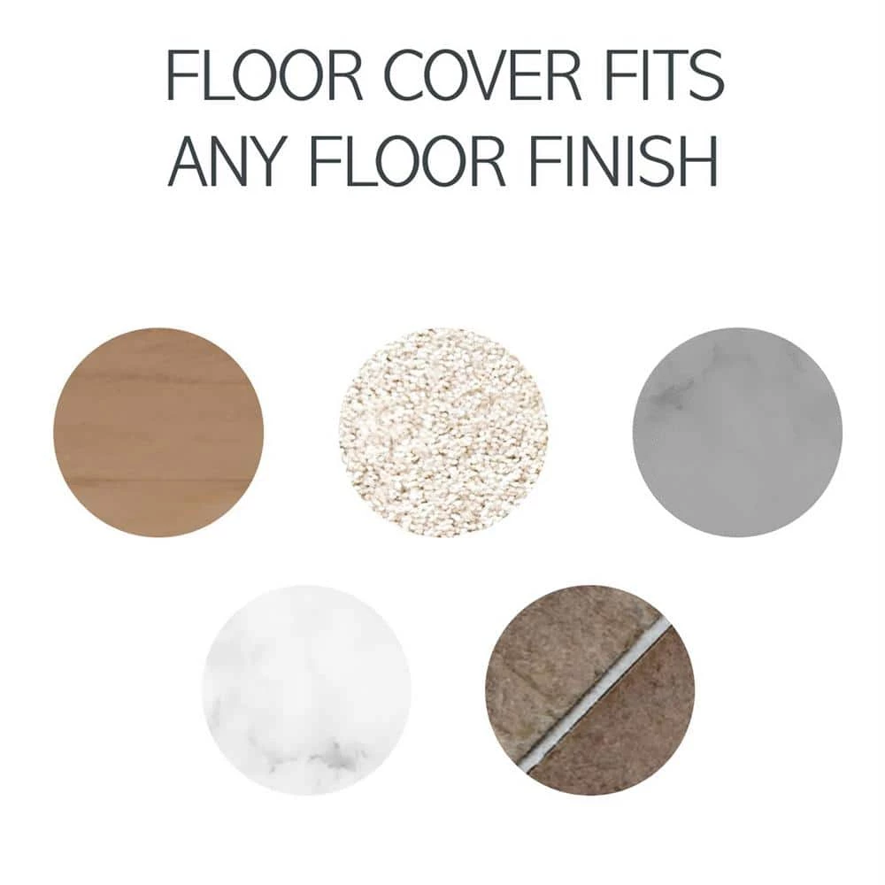 Pass & Seymour Slater 1 Gang Round Thermoplastic Floor Box Cover, White by Legrand 8 Pass & Seymour Slater 1 Gang Round Thermoplastic Floor Box Cover, White by Legrand - Image 6