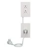 Radiant In-Wall Power and Outlet Relocation Kit, White by Legrand 2 Radiant In-Wall Power and Outlet Relocation Kit, White by Legrand -Legrand Sales legrand desk grommets hole covers iwpe wh 64 1000