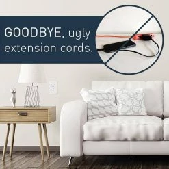 Radiant In-Wall Power and USB Type A/C Outlet Relocation Kit, White by Legrand 12 Radiant In-Wall Power and USB Type A/C Outlet Relocation Kit, White by Legrand -Legrand Sales legrand desk grommets hole covers iwpeusbac wh 4f 1000