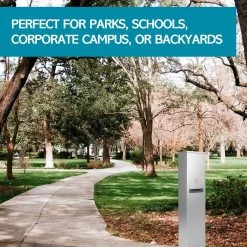 Wiremold Outdoor Weatherproof Charging Station 2-Gang, 1 GFCI Outlet and 1 4-Port USB Outlet, Silver by Legrand -Legrand Sales legrand gfci plugs xcspp2gru sv 4f 1000