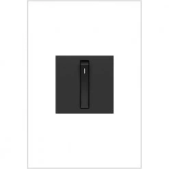 Adorne Whisper 15 Amp Single Pole/3-Way Decorator Switch, Graphite by Legrand