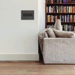 Adorne Whisper 15 Amp Single Pole/3-Way Decorator Switch, Graphite by Legrand -Legrand Sales legrand light switches aswr1532g4 66 1000