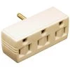 Pass & Seymour 15 Amp 125-Volt Triple Tap Lighted Adapter, Ivory by Legrand -Legrand Sales legrand outlet adapters converters 1147ltibpcc5 64 1000