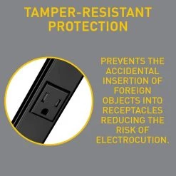 Wiremold Plugmold 5 ft. 3-Outlet/6-USB Hardwire Power Strip with Tamper Resistant Receptacles, Black by Legrand -Legrand Sales legrand outlet adapters converters bk20gb509trusba 4f 1000