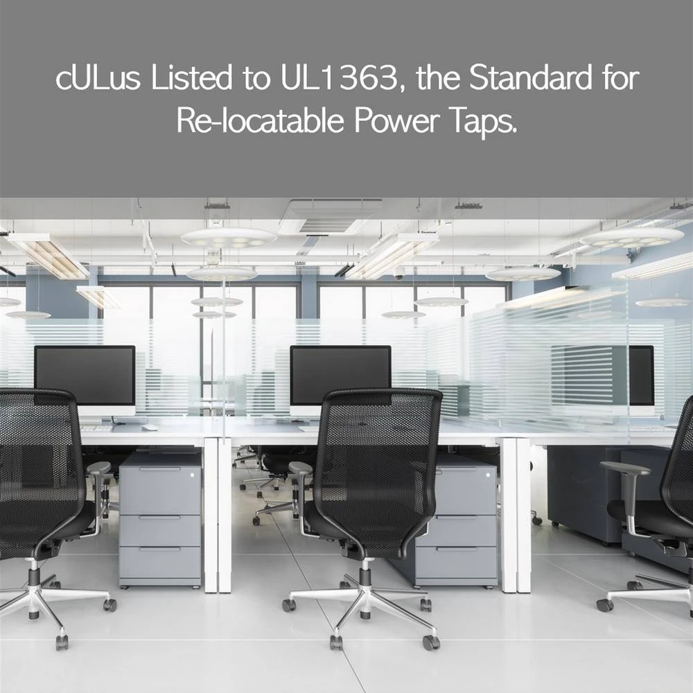 Wiremold CabinetMATE 9-Outlet 15 Amp Power Strip, 15 ft. Cord by Legrand 6 Wiremold CabinetMATE 9-Outlet 15 Amp Power Strip, 15 ft. Cord by Legrand - Image 4