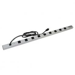 Wiremold CabinetMATE 9-Outlet 15 Amp Power Strip, 15 ft. Cord by Legrand