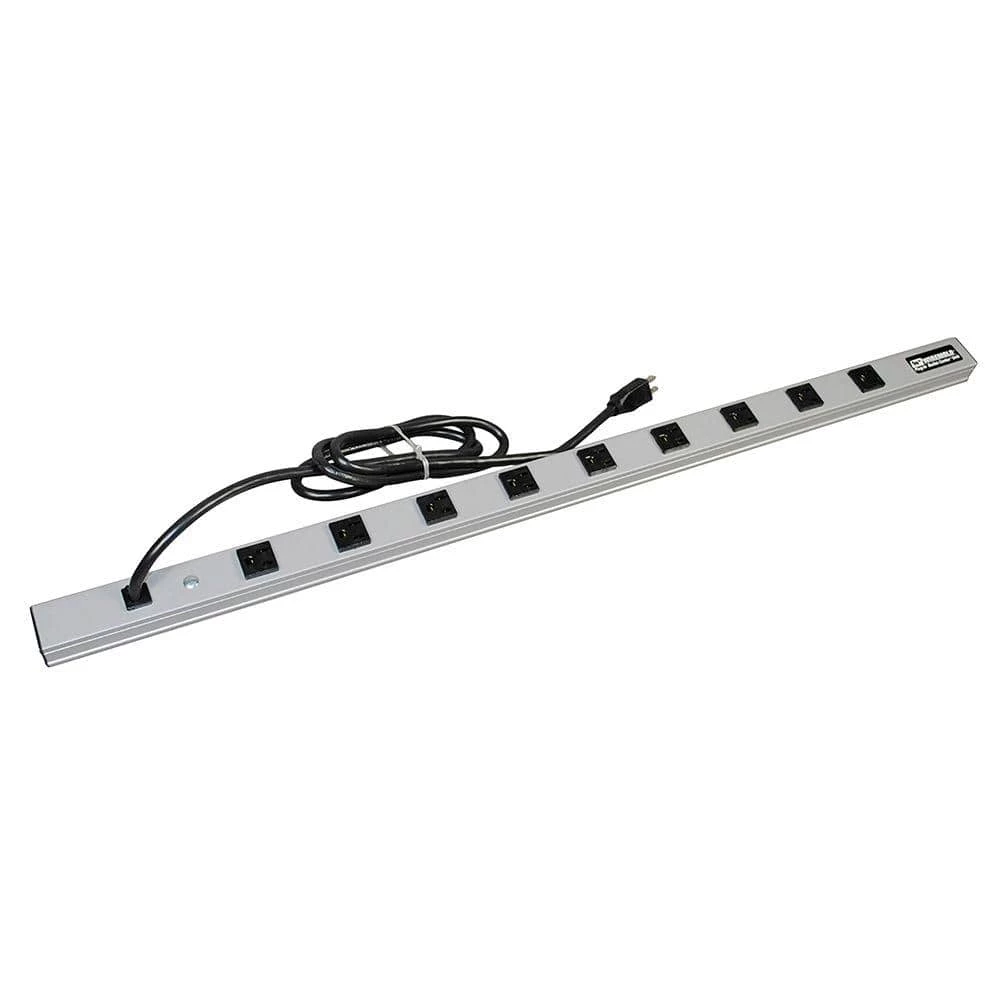Wiremold CabinetMATE 9-Outlet 15 Amp Power Strip, 15 ft. Cord by Legrand 3 Wiremold CabinetMATE 9-Outlet 15 Amp Power Strip, 15 ft. Cord by Legrand