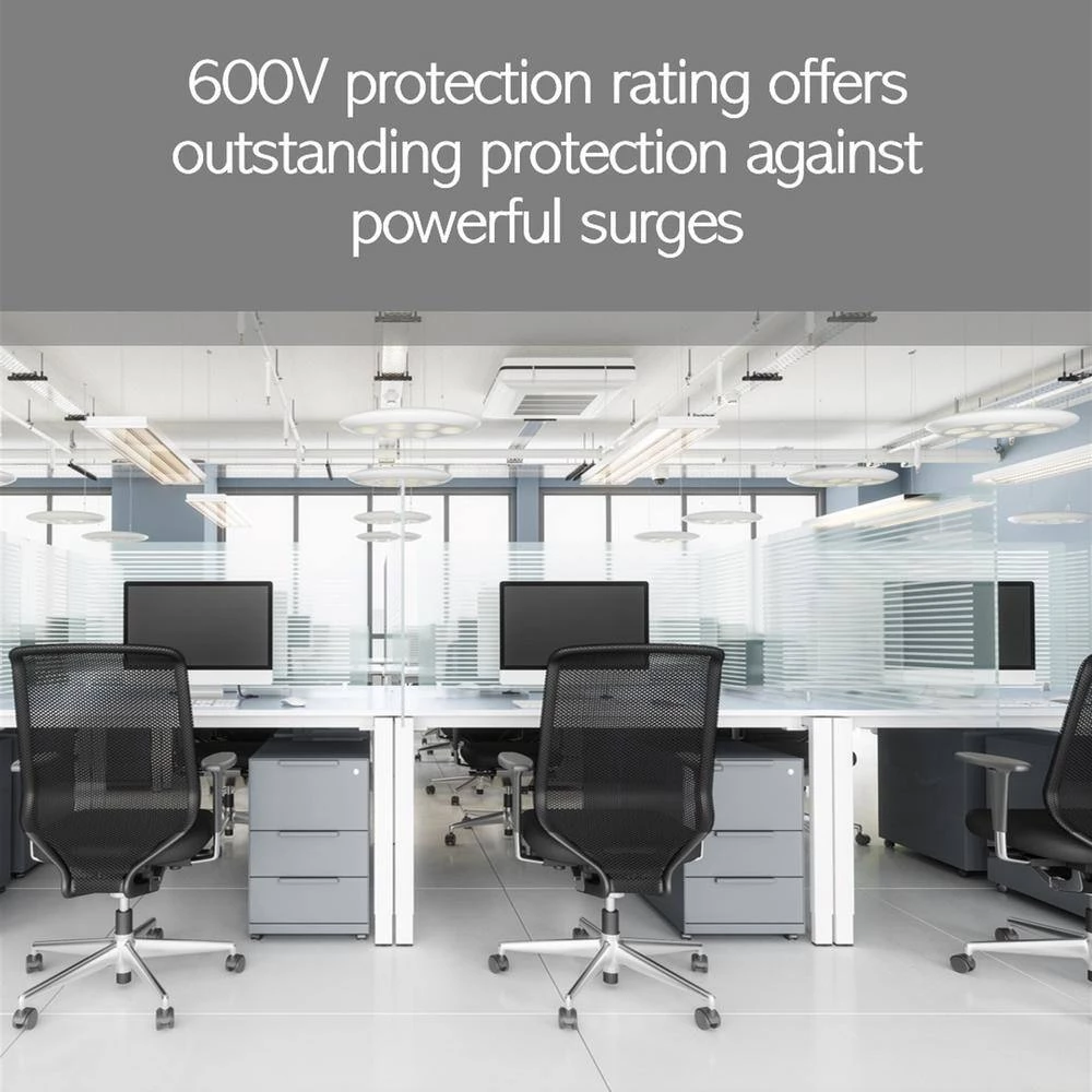 Wiremold 6-Outlet 15 Amp Rackmount Power Strip, 6 ft. Cord by Legrand 5 Wiremold 6-Outlet 15 Amp Rackmount Power Strip, 6 ft. Cord by Legrand - Image 3