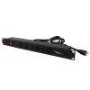 Wiremold 6-Outlet 15 Amp Rackmount Front Power Strip with Lighted On/Off Switch, 6 ft. Cord by Legrand 2 Wiremold 6-Outlet 15 Amp Rackmount Front Power Strip with Lighted On/Off Switch, 6 ft. Cord by Legrand -Legrand Sales legrand power strips j60b0b 64 1000
