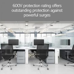 Wiremold 6-Outlet 15 Amp Rackmount Front Power Strip with Lighted On/Off Switch, 15 ft. Cord by Legrand -Legrand Sales legrand power strips j60b2b 4f 1000