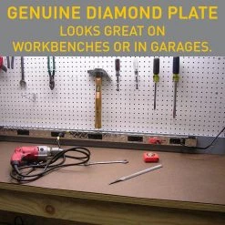 Wiremold Plugmold Tough 15-Amp 4 ft. 10-Outlet Power Strip with Circuit Breaker, Diamond Plate by Legrand -Legrand Sales legrand power strips pm48tc 4f 1000