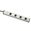 Wiremold 4-Outlet 15 Amp Compact Power Strip, 6 ft. Cord by Legrand -Legrand Sales legrand power strips ul1090bc 64 1000