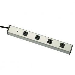 Wiremold 4-Outlet 15 Amp Compact Power Strip, 6 ft. Cord by Legrand