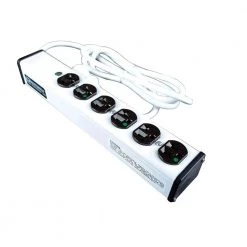 Wiremold 6-Outlet 15 Amp Special Use Hospital Grade Power Strip, 6 ft. Cord by Legrand