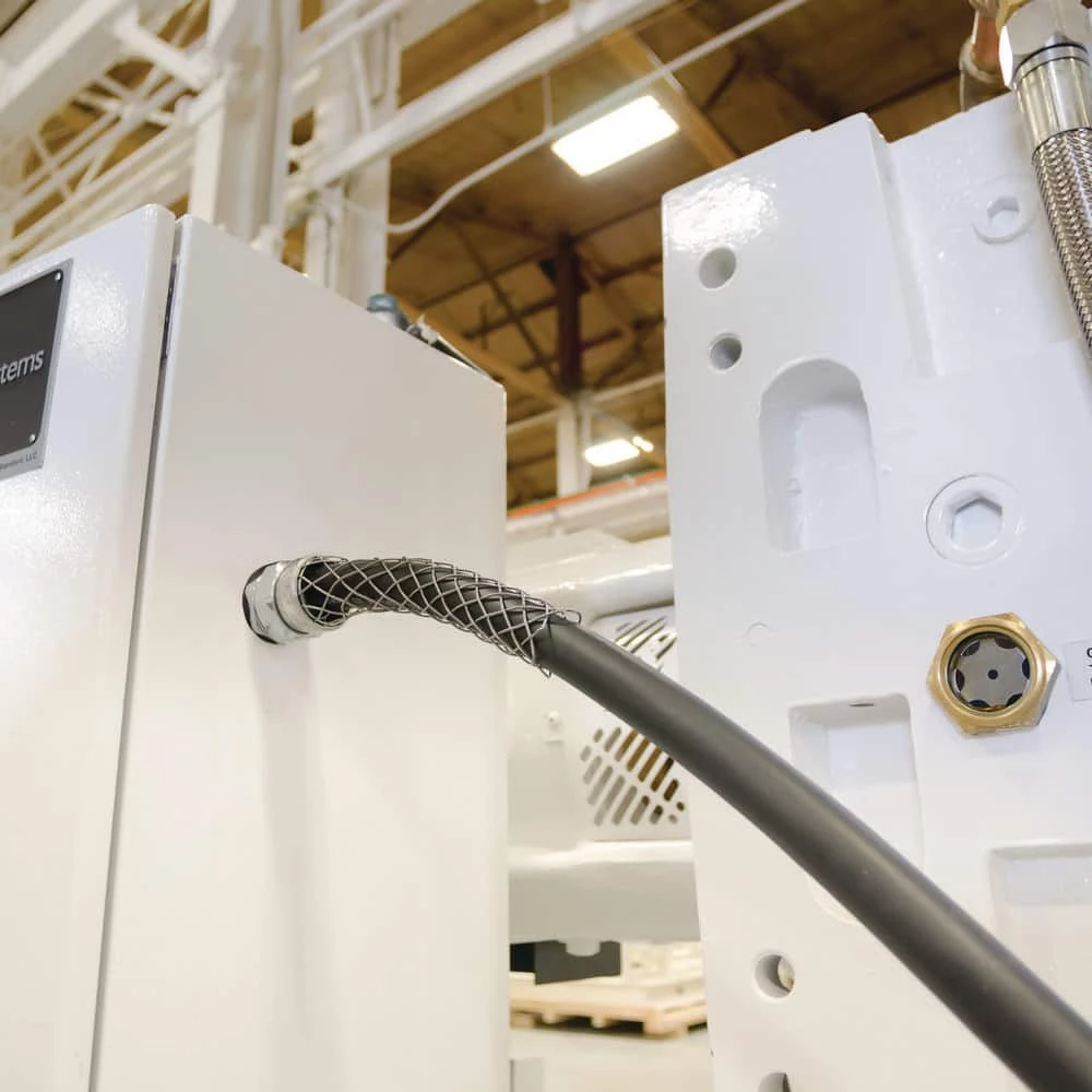 Pass & Seymour Flexcor Strain Relief Box Connector Single Weave 0.7 in. - 0.97 in. Cable Diameter by Legrand 4 Pass & Seymour Flexcor Strain Relief Box Connector Single Weave 0.7 in. - 0.97 in. Cable Diameter by Legrand - Image 2