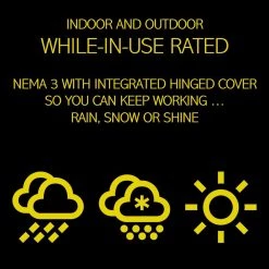 Wiremold 30Amp 125-Vol/250-Volt Rugged Temporary Power Distribution Unit with 12 GFCI Outlets by Legrand 15 Wiremold 30Amp 125-Vol/250-Volt Rugged Temporary Power Distribution Unit with 12 GFCI Outlets by Legrand -Legrand Sales legrand temporary power distribution boxes xdu30ahndl 66 1000