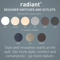 Radiant 20 Amp 125-Volt Tamper Resistant Self-Test GFCI Duplex Outlet with Type A/C USB, Light Almond by Legrand 17 Radiant 20 Amp 125-Volt Tamper Resistant Self-Test GFCI Duplex Outlet with Type A/C USB, Light Almond by Legrand -Legrand Sales light almond legrand electrical outlets receptacles 2097trusbacla fa 1000