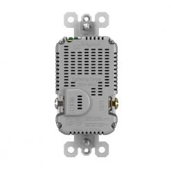 Radiant 15 Amp 125-Volt Decorator Duplex Outlet with 6.0 Amp Type A/C USB, Light Almond by Legrand -Legrand Sales light almond legrand electrical outlets receptacles r26usbac6laccv4 c3 1000