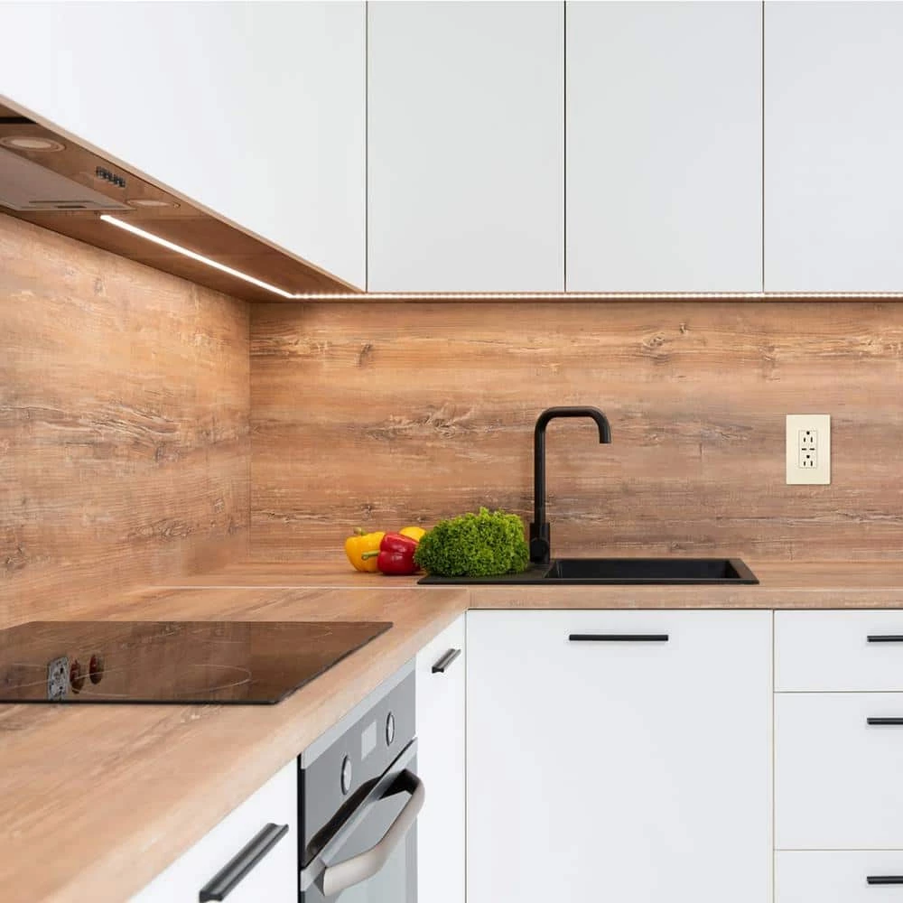 Radiant 20 Amp 125-Volt Tamper-Resistant Duplex Outlet with Ultra-Fast PLUS Power Delivery USB C/C, Light Almond by Legrand 4 Radiant 20 Amp 125-Volt Tamper-Resistant Duplex Outlet with Ultra-Fast PLUS Power Delivery USB C/C, Light Almond by Legrand - Image 2