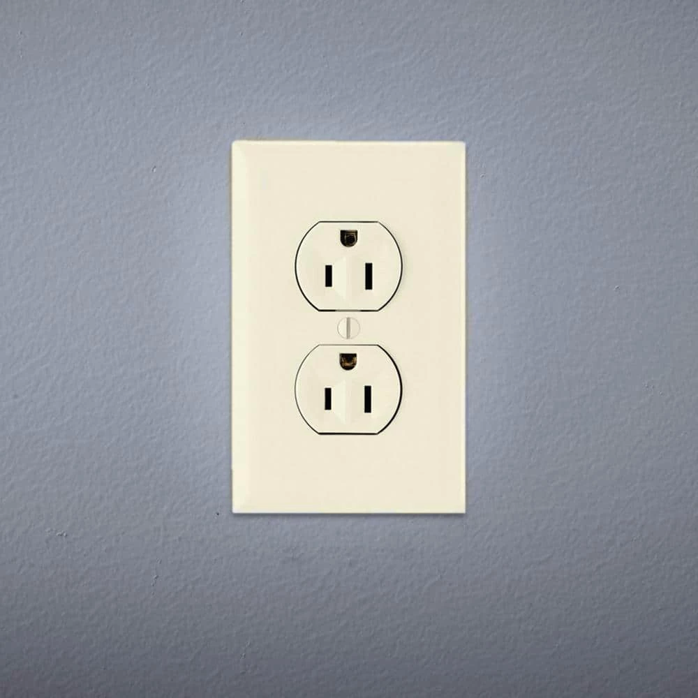 Pass and Seymour 15 Amp 125 Volt Tamper Resistant Commercial Grade Backwire Duplex Outlet, Light Almond (10-Pack) by Legrand 4 Pass and Seymour 15 Amp 125 Volt Tamper Resistant Commercial Grade Backwire Duplex Outlet, Light Almond (10-Pack) by Legrand - Image 2