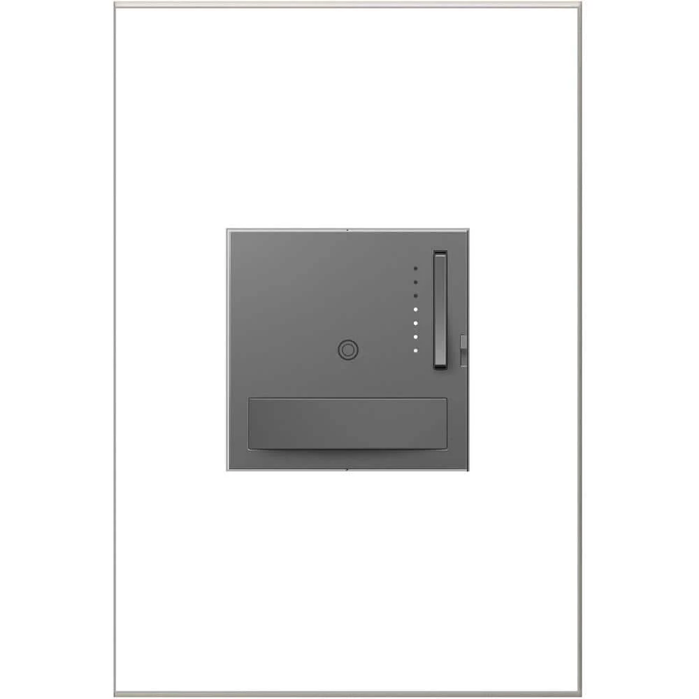 Adorne Sensa 700-Watt Single-Pole/3-Way Incandescent/Halogen Auto On/Auto Off Dimmer, Magnesium by Legrand 3 Adorne Sensa 700-Watt Single-Pole/3-Way Incandescent/Halogen Auto On/Auto Off Dimmer, Magnesium by Legrand