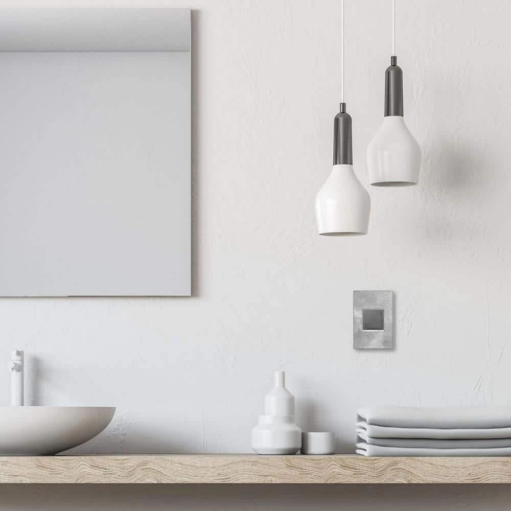 Adorne Sensa 700-Watt Single-Pole/3-Way Incandescent/Halogen Auto On/Auto Off Dimmer, Magnesium by Legrand 4 Adorne Sensa 700-Watt Single-Pole/3-Way Incandescent/Halogen Auto On/Auto Off Dimmer, Magnesium by Legrand - Image 2