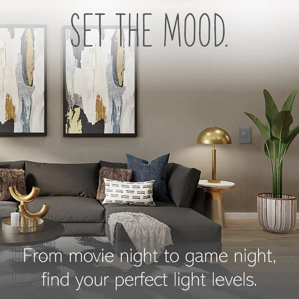 Adorne Touch 0-10 Volt Single-Pole/3-Way Dimmer, Magnesium by Legrand 8 Adorne Touch 0-10 Volt Single-Pole/3-Way Dimmer, Magnesium by Legrand - Image 6