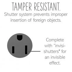 Adorne 15 Amp 125-Volt Safety Zone Tamper Resistant Plus-Size Duplex Outlet, Magnesium by Legrand 15 Adorne 15 Amp 125-Volt Safety Zone Tamper Resistant Plus-Size Duplex Outlet, Magnesium by Legrand -Legrand Sales magnesium legrand electrical outlets receptacles artr153m4 44 1000