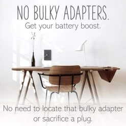 Adorne 15 Amp 125-Volt Dual USB Plus-Size Duplex Outlet with Wall Plate, Magnesium by Legrand 15 Adorne 15 Amp 125-Volt Dual USB Plus-Size Duplex Outlet with Wall Plate, Magnesium by Legrand -Legrand Sales magnesium legrand electrical outlets receptacles artrusb153m4wp 4f 1000