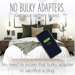 Adorne 6.0 Amp Ultra-Fast USB Type A/C Duplex Outlet, Magnesium by Legrand -Legrand Sales magnesium legrand electrical outlets receptacles arusb2ac6m4 4f 1000