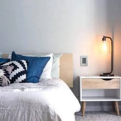 Adorne Paddle 15 Amp Single-Pole/3-Way Switch Half Size, Magnesium by Legrand -Legrand Sales magnesium legrand light switches aspd1531m4 1d 1000