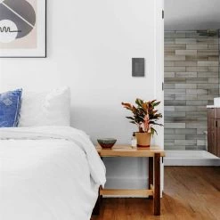 Adorne Paddle 15 Amp Single-Pole/3-Way Switch Half Size, Magnesium by Legrand -Legrand Sales magnesium legrand light switches aspd1531m4 40 1000