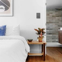 Adorne Sensa 15 Amp Single-Pole/3-Way Vacancy Switch, Magnesium by Legrand -Legrand Sales magnesium legrand motion sensors asvs12m4 1d 1000