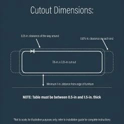 Wiremold ModPower 3 ft. Cord Magnesium 3-Outlet End Unit Integrated Recessed Power Strip with USB A/C by Legrand -Legrand Sales magnesium legrand power strips mdef3 mg 4f 1000