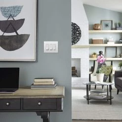 Radiant 700 Watt Single Pole/3-Way Incandescent Dimmer, White/Light Almond/Ivory by Legrand -Legrand Sales multi legrand dimmers rh703ptcccv6 40 1000