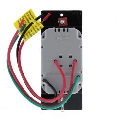 Radiant 1.6 Amp Single Pole/3-Way De-Hummer Fan Control, Nickel/Dark Bronze by Legrand -Legrand Sales nickel dark bronze legrand ceiling fan switches rhdh163pbcccv4 4f 1000