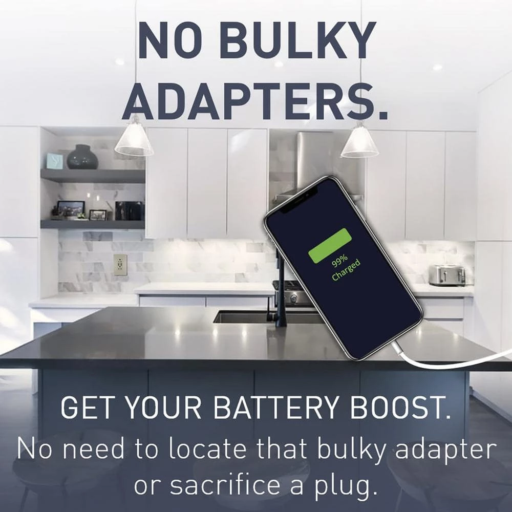 Radiant 15 Amp 125 Volt Duplex Outlet with 3.1 Amp USB, Nickel by Legrand 8 Radiant 15 Amp 125 Volt Duplex Outlet with 3.1 Amp USB, Nickel by Legrand - Image 6