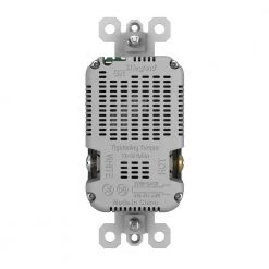 Radiant 15 Amp 125 Volt Duplex Outlet with 3.1 Amp USB, Nickel by Legrand 15 Radiant 15 Amp 125 Volt Duplex Outlet with 3.1 Amp USB, Nickel by Legrand -Legrand Sales nickel finish legrand electrical outlets receptacles tm826usbniccv4 4f 1000