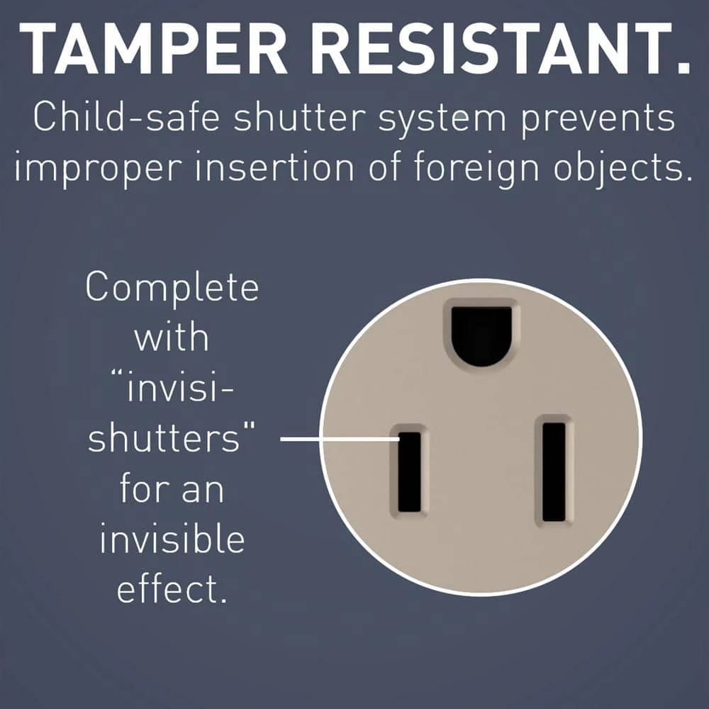 Radiant 15 Amp 125 Volt Duplex Outlet with 3.1 Amp USB, Nickel by Legrand 10 Radiant 15 Amp 125 Volt Duplex Outlet with 3.1 Amp USB, Nickel by Legrand - Image 8