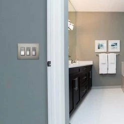 Radiant 450 Watt Single Pole/3-Way LED/CFL/Incandescent Dimmer, Nickel by Legrand 19 Radiant 450 Watt Single Pole/3-Way LED/CFL/Incandescent Dimmer, Nickel by Legrand -Legrand Sales nickel legrand dimmers rhcl453pniccv4 1d 1000