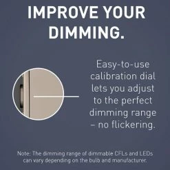 Radiant 450 Watt Single Pole/3-Way LED/CFL/Incandescent Dimmer, Nickel by Legrand 24 Radiant 450 Watt Single Pole/3-Way LED/CFL/Incandescent Dimmer, Nickel by Legrand -Legrand Sales nickel legrand dimmers rhcl453pniccv4 1f 1000