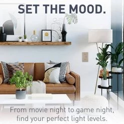 Radiant 450 Watt Single Pole/3-Way LED/CFL/Incandescent Dimmer, Nickel by Legrand 23 Radiant 450 Watt Single Pole/3-Way LED/CFL/Incandescent Dimmer, Nickel by Legrand -Legrand Sales nickel legrand dimmers rhcl453pniccv4 4f 1000