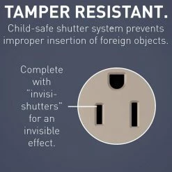 Radiant 15 Amp 125-Volt Tamper Resistant Self-Test GFCI Duplex Outlet with Night Light, Nickel by Legrand -Legrand Sales nickel legrand electrical outlets receptacles 1597ntltrnicc4 fa 1000