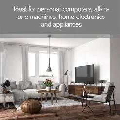 Wiremold Perma Power 6-Outlet 15Amp Computer Grade Surge Strip w/ Lighted On/Off Switch and Surge Protector, 15 ft. Cord by Legrand 8 Wiremold Perma Power 6-Outlet 15Amp Computer Grade Surge Strip w/ Lighted On/Off Switch and Surge Protector, 15 ft. Cord by Legrand -Legrand Sales putty white legrand power strips m6bznet 15 4f 1000