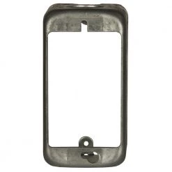 4 in. L x 2 in. W x 1-7/8 in. D Drawn Extension Ring with Eight 1/2 in. Knockouts, 1-Pack by RACO -Legrand Sales raco accessories 665 4f 1000