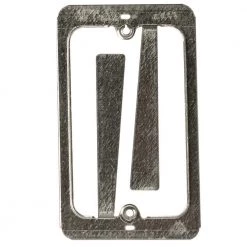 4-1/4 in. L x 2-1/2 in. W Single-Gang Low-Voltage Device Mounting Bracket, 2-pack by RACO -Legrand Sales raco accessories 9017 66 1000