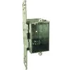 3 in. H x 2 in. W x 2-3/4 in. D Gray 1-Gang Gangable Switch Box with Five 1/2 in. KO's, NMSC Clamps, TS Bracket, 1-Pack by RACO -Legrand Sales raco boxes brackets 564 64 1000